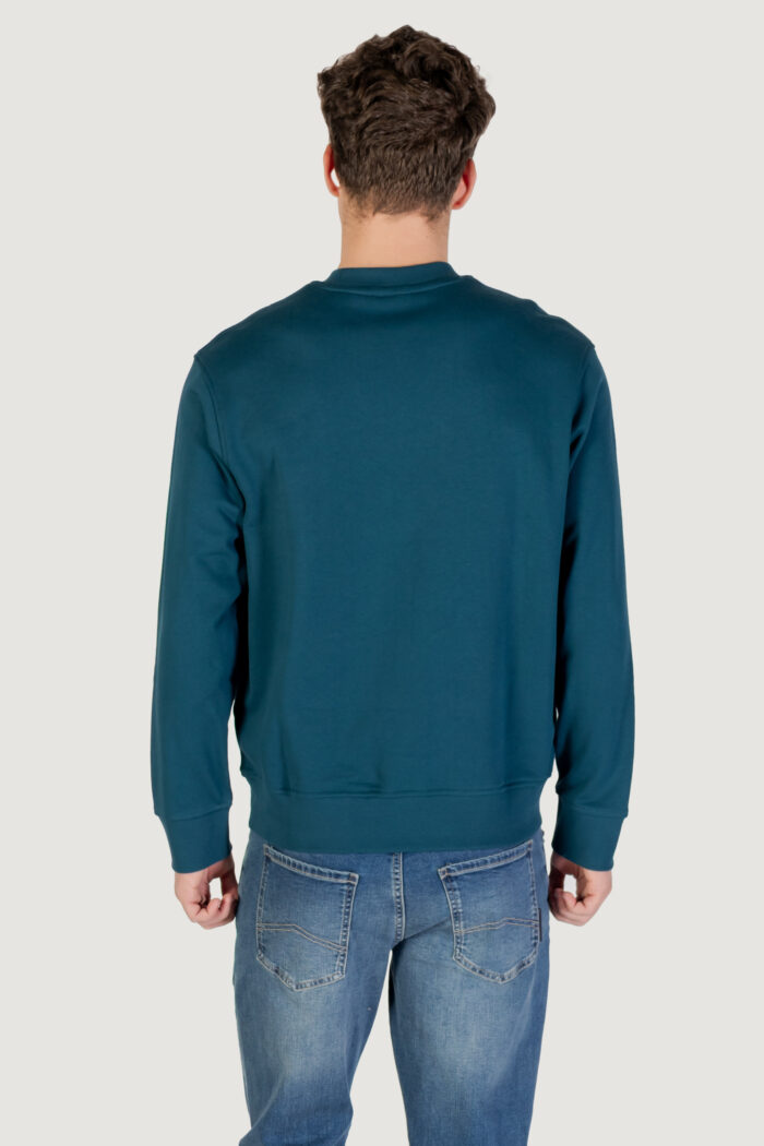 Felpa senza cappuccio Armani Exchange  Petrolio – XM001284 AF20934
