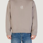 Felpa senza cappuccio Armani Exchange  Taupe - Foto 5