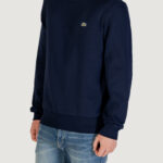 Felpa senza cappuccio LACOSTE SWEATSHIRT Blu - Foto 4