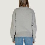 Felpa senza cappuccio Tommy Hilfiger Jeans TOMMY GIRL GRAPHIC C Grigio Chiaro - Foto 5