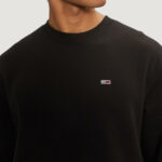 Felpa senza cappuccio Tommy Hilfiger Jeans TJM REG S FLAG CREW Nero - Foto 4