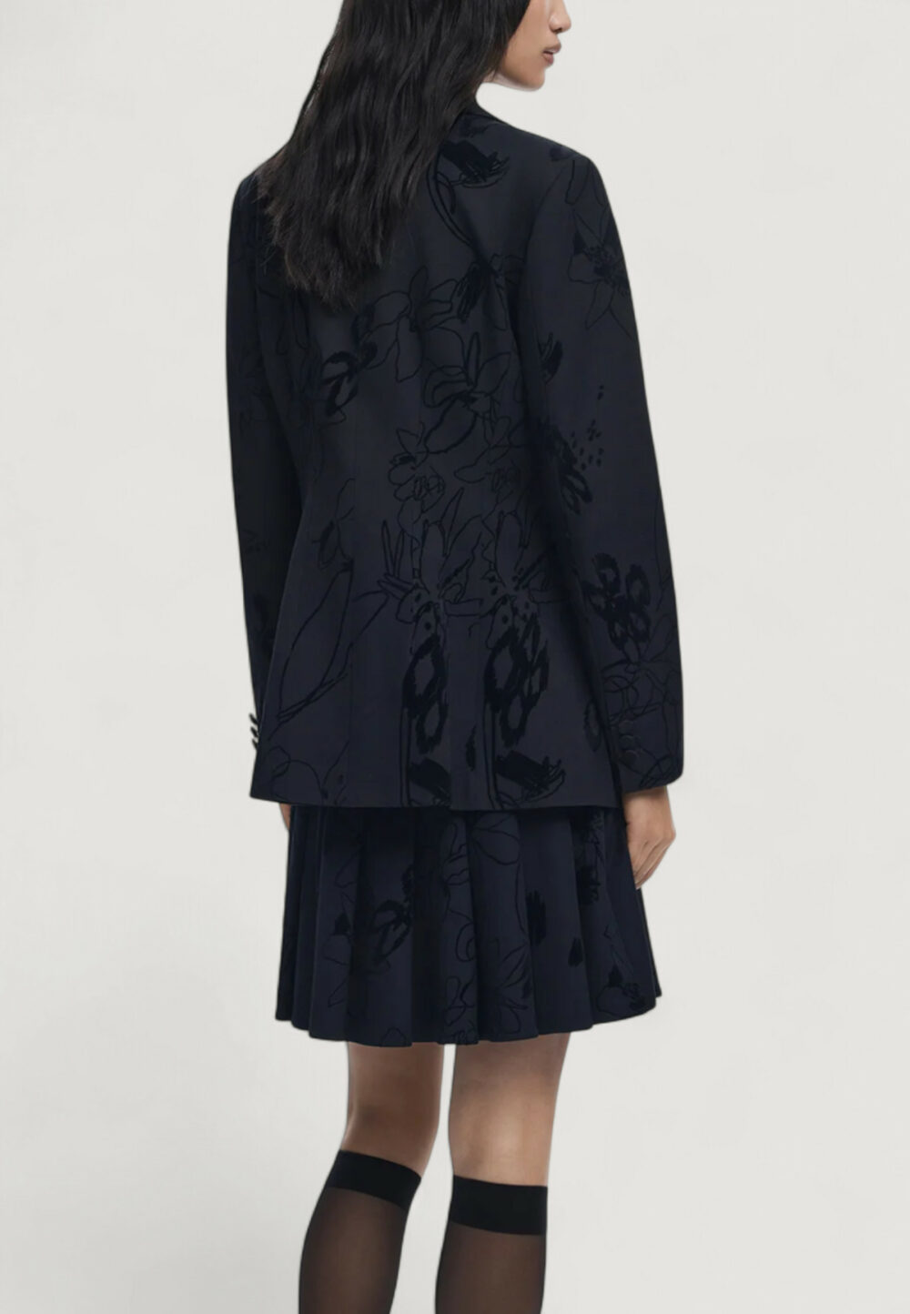 Giacca Desigual BLAZER_FLOCKARTY Nero - Foto 4