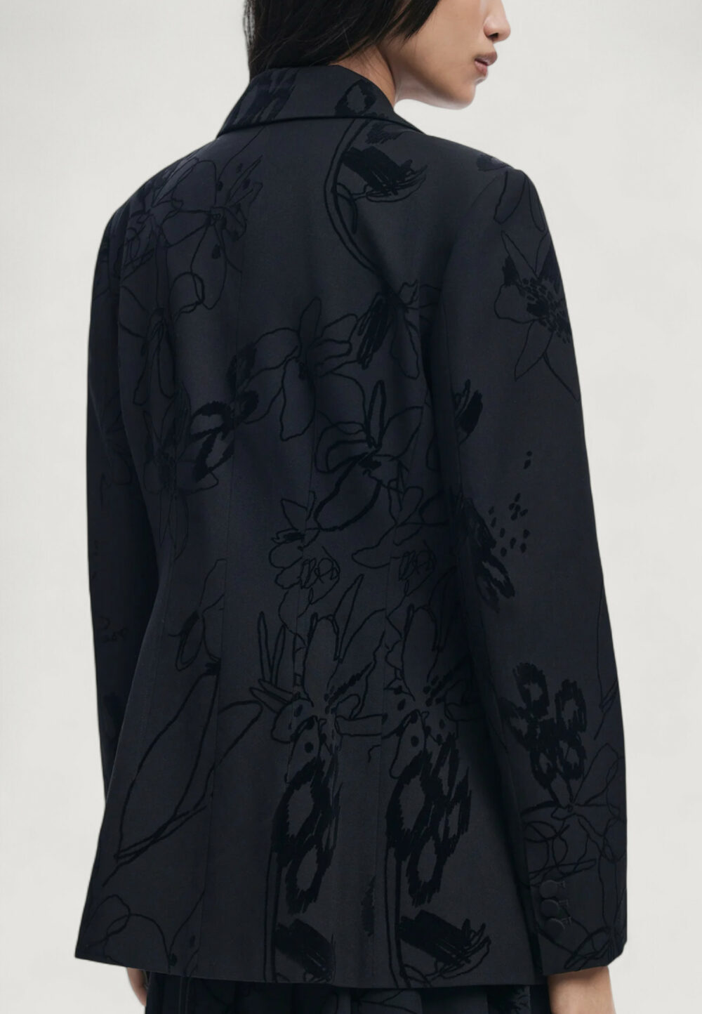 Giacca Desigual BLAZER_FLOCKARTY Nero - Foto 3