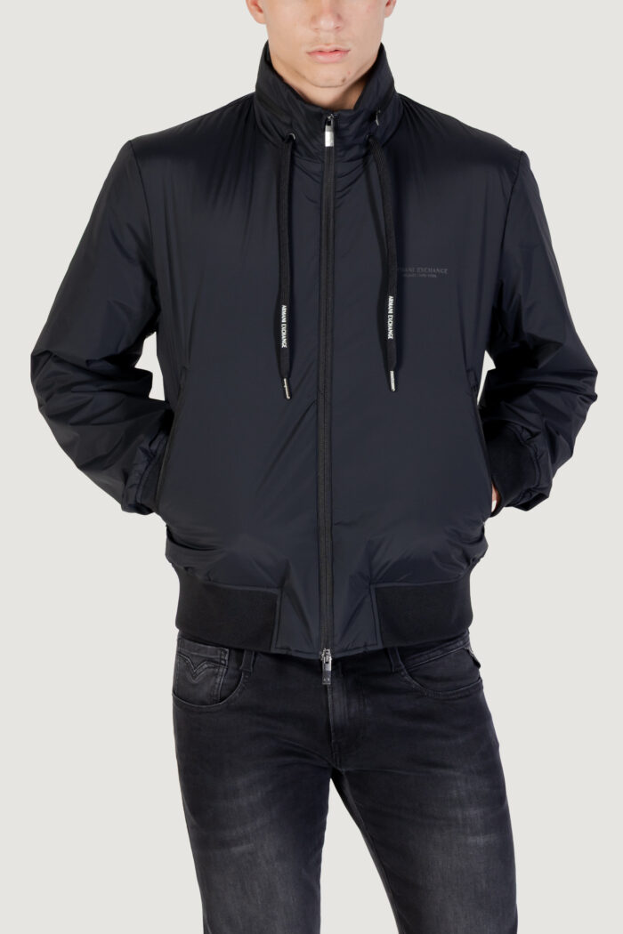 Giacchetto Armani Exchange BLOUSON JACKET Nero
