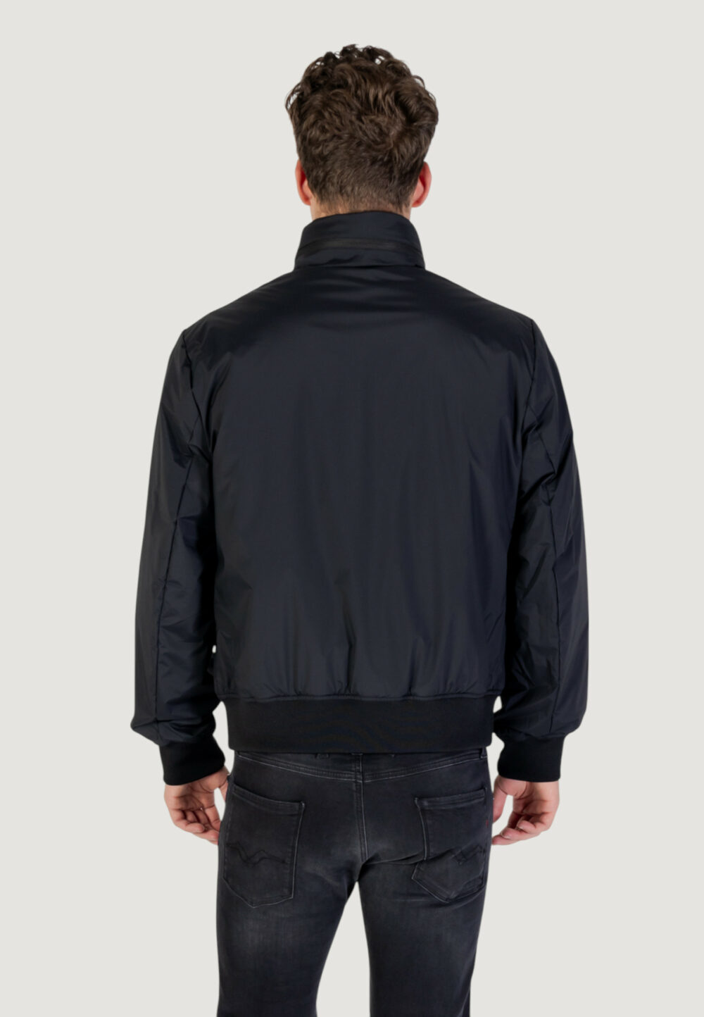 Giacchetto Armani Exchange BLOUSON JACKET Nero - Foto 5