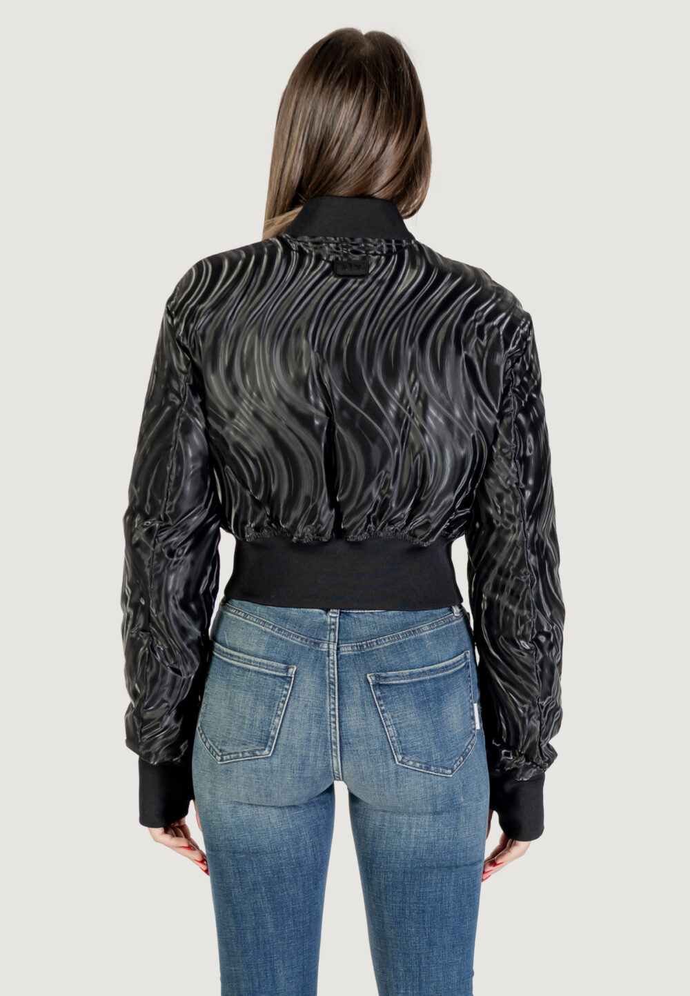 Giacchetto Armani Exchange BLOUSON JACKET Nero - Foto 5