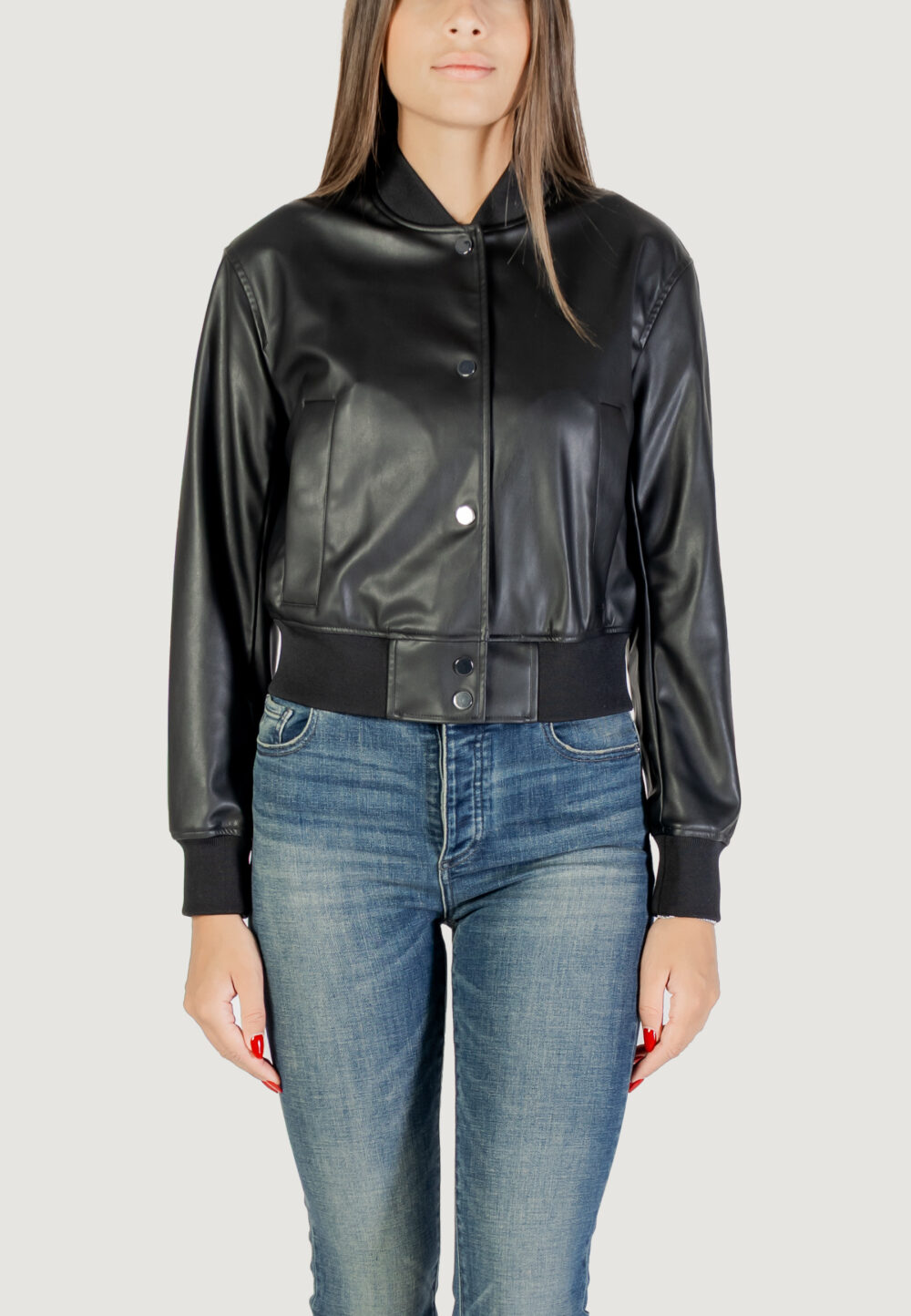 Giacchetto Armani Exchange BLOUSON JACKET Nero - Foto 1
