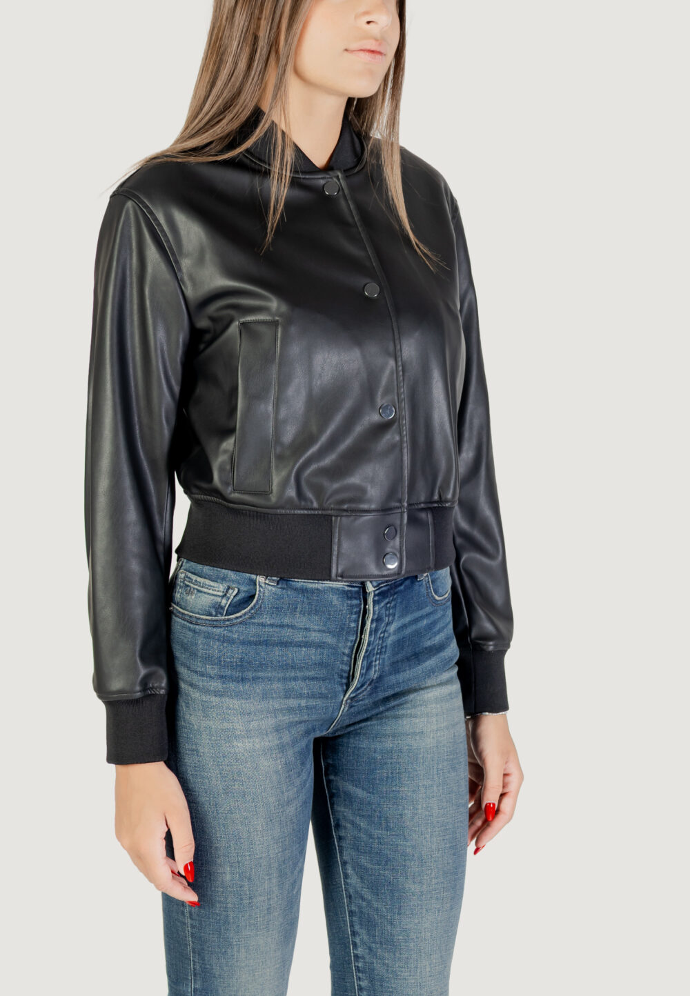 Giacchetto Armani Exchange BLOUSON JACKET Nero - Foto 3