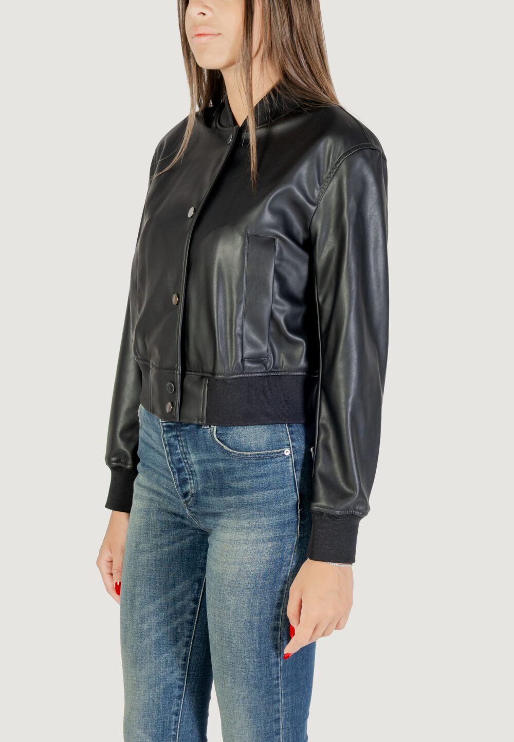 Giacchetto Armani Exchange BLOUSON JACKET Nero - Foto 4