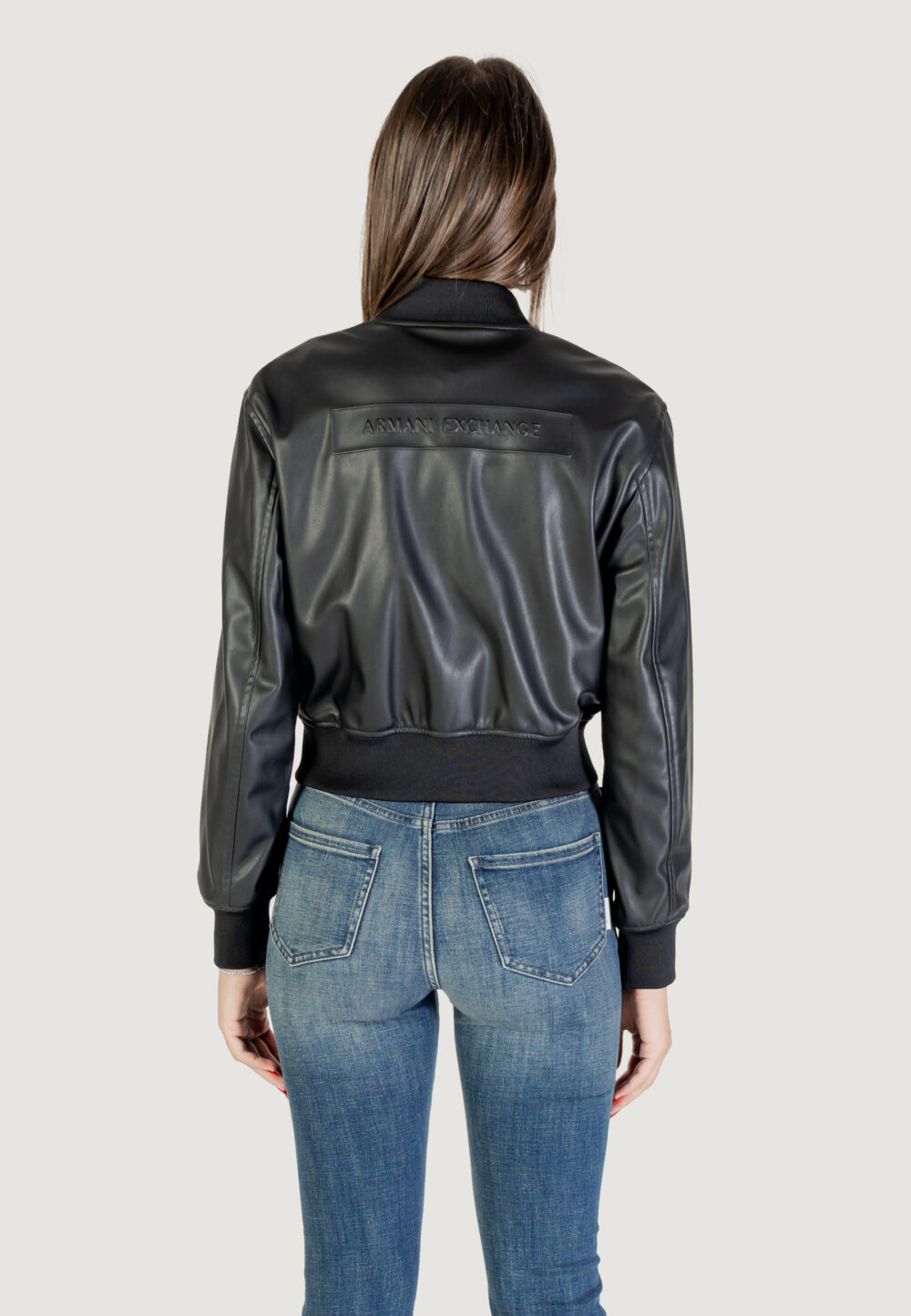 Giacchetto Armani Exchange BLOUSON JACKET Nero - Foto 5