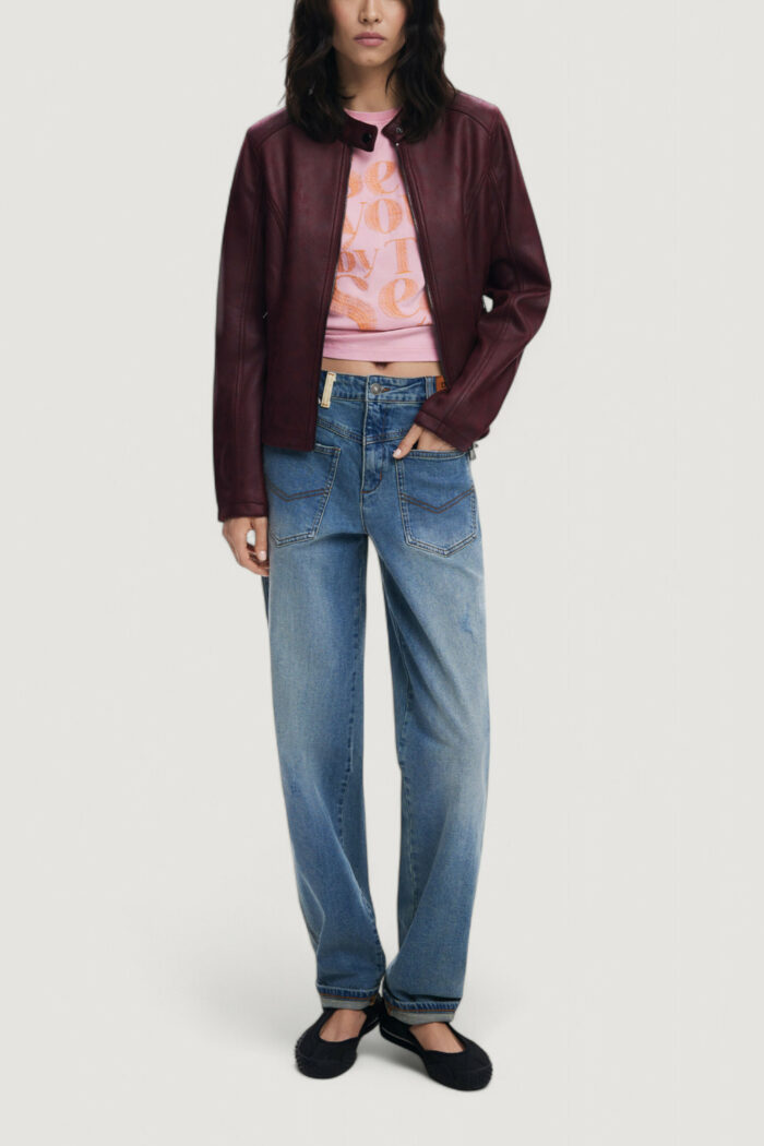 Giacchetto Desigual CHAQ_BASIC Bordeaux – 25WWEW43