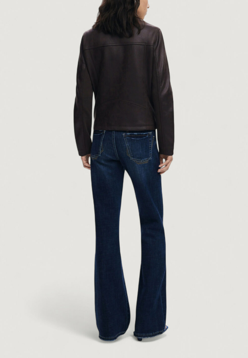 Giacchetto Desigual CHAQ_BASIC Marrone - Foto 5
