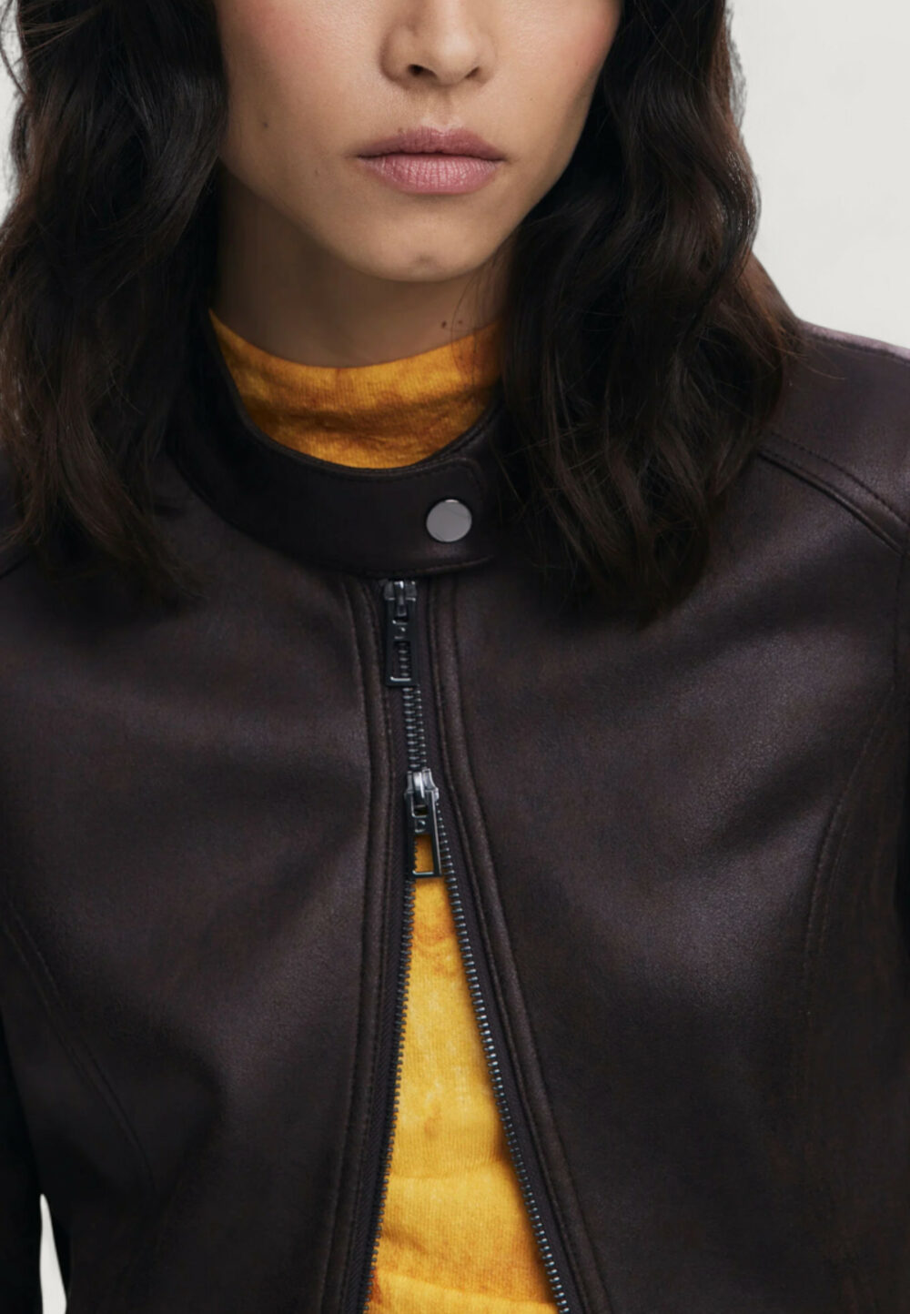 Giacchetto Desigual CHAQ_BASIC Marrone - Foto 4