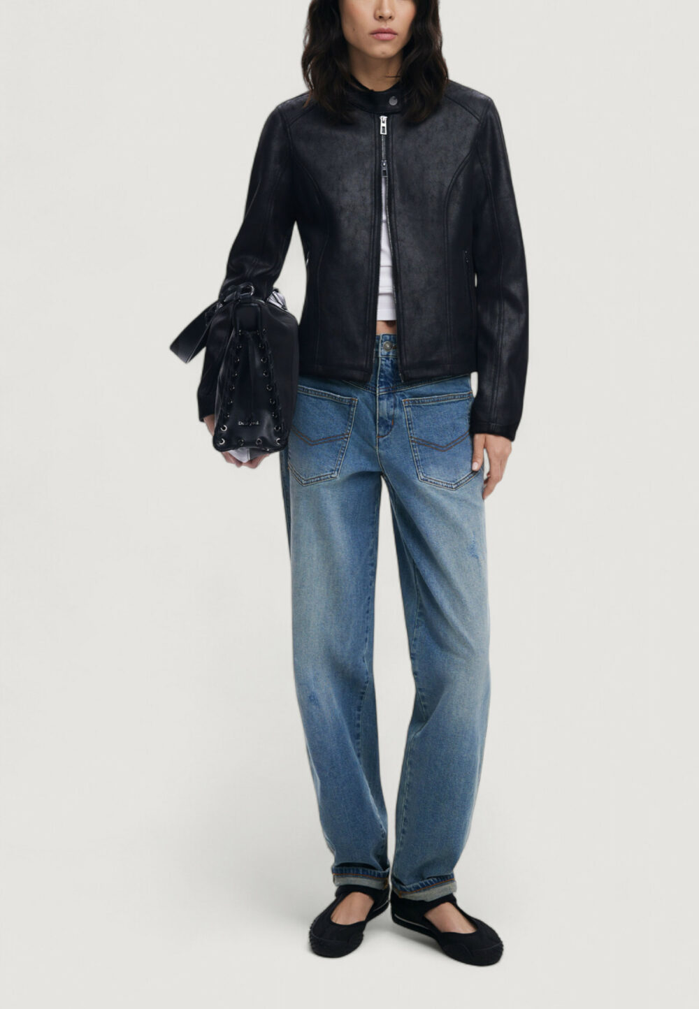 Giacchetto Desigual CHAQ_BASIC Nero - Foto 2