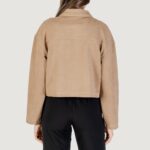 Giacchetto Only ONLSTINA LIFE FAUX SUEDE JACKET CC PNT Beige - Foto 4