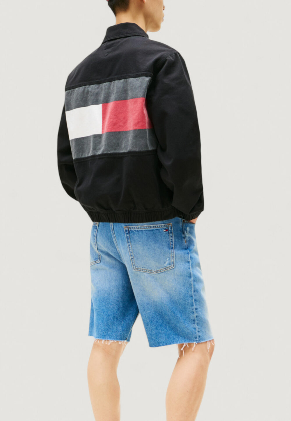 Giacchetto Tommy Hilfiger Jeans TJM ESSENTIAL FLAG J Nero - Foto 3