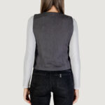 Gilet da completo Only ONLIRIS-HATTIE WAISTCOAT TLR Grigio Scuro - Foto 4