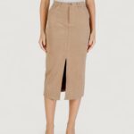 Gonna lunga Only ONLSTINA LIFE MW FAUX SUEDE SKIRT CC PNT Beige - Foto 5