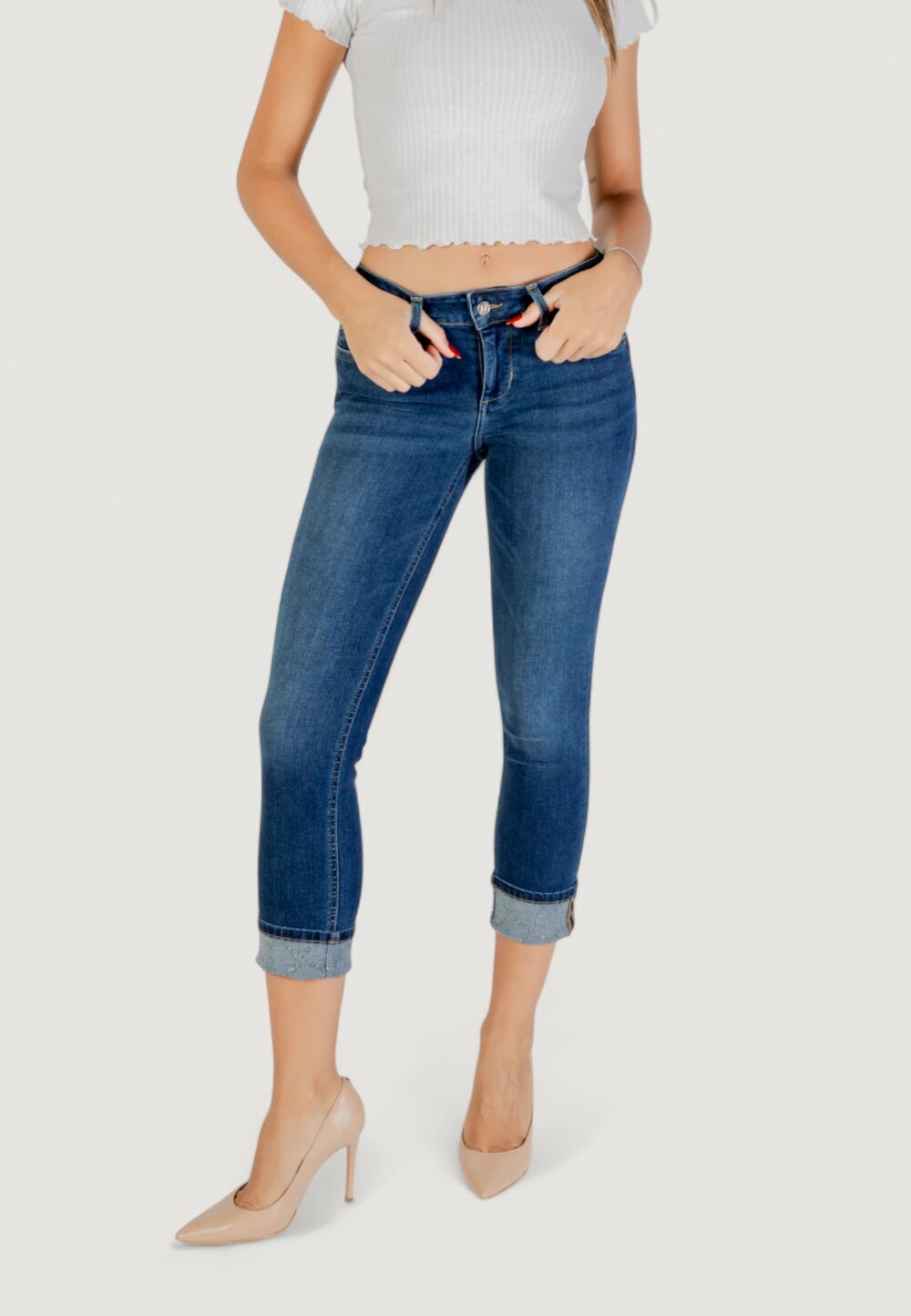 Jeans mom Liu-Jo B.UP MONROE REG.W. Denim - Foto 1