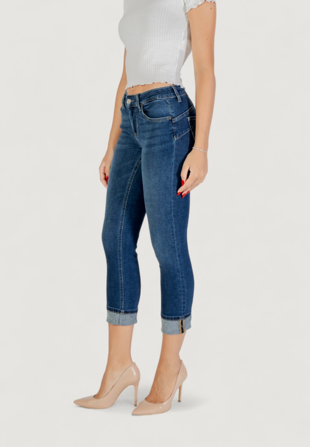 Jeans mom Liu-Jo B.UP MONROE REG.W. Denim - Foto 2