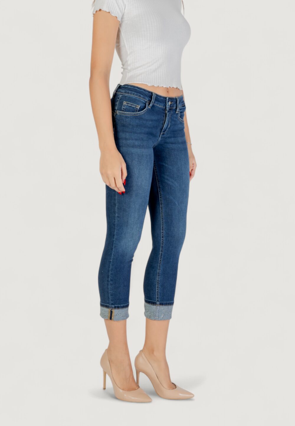 Jeans mom Liu-Jo B.UP MONROE REG.W. Denim - Foto 3