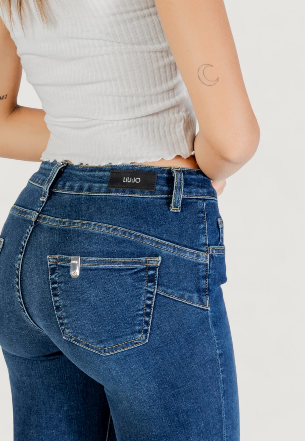 Jeans mom Liu-Jo B.UP MONROE REG.W. Denim - Foto 4