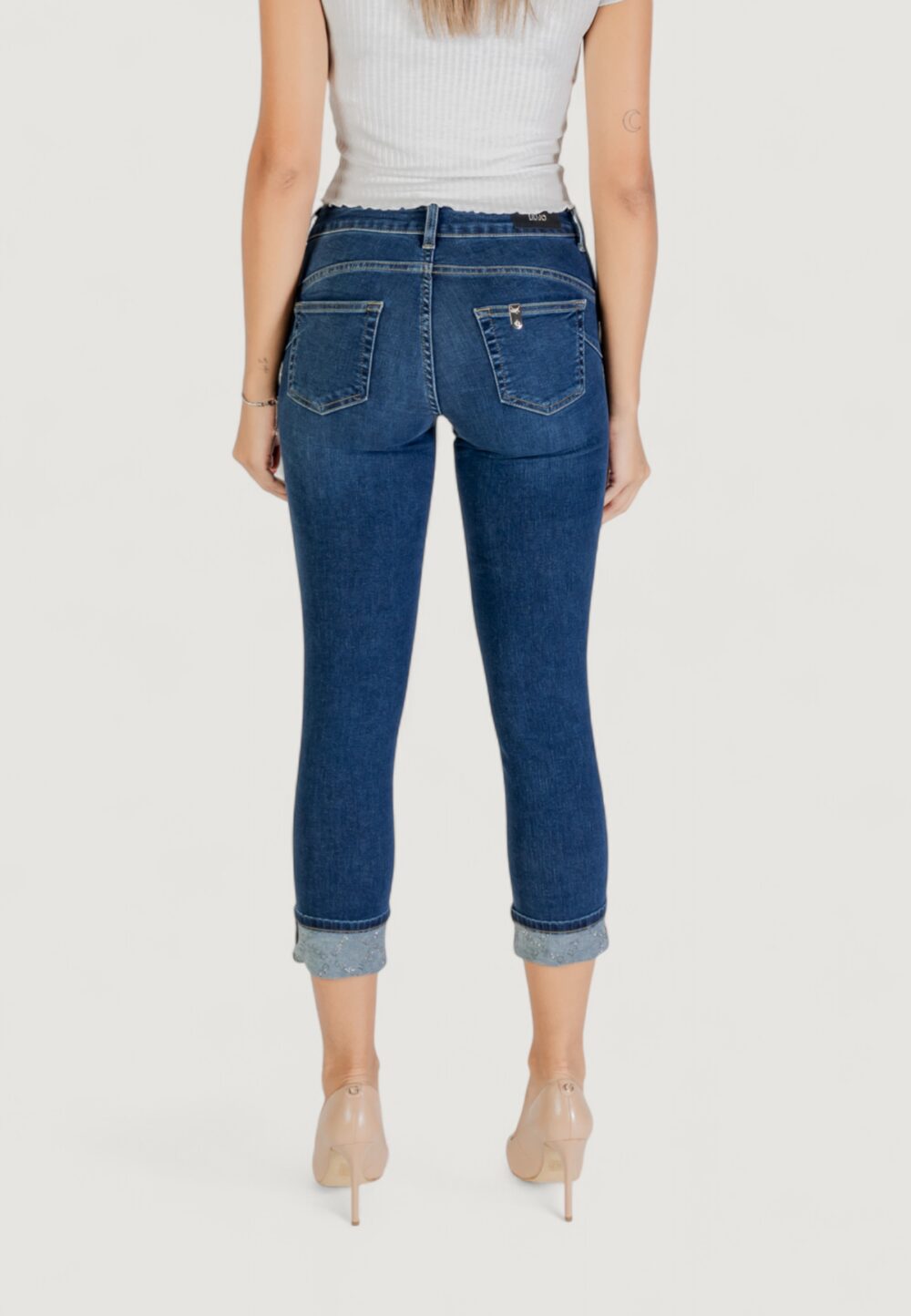 Jeans mom Liu-Jo B.UP MONROE REG.W. Denim - Foto 5