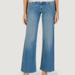 Jeans mom Only ONLJUDY-O LW WIDE LEG DNM TAI712 NOOS Blue Denim - Foto 2