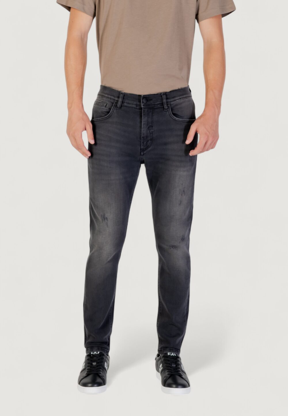 Jeans Antony Morato KARL SKINNY CROPPED FIT Nero - Foto 1
