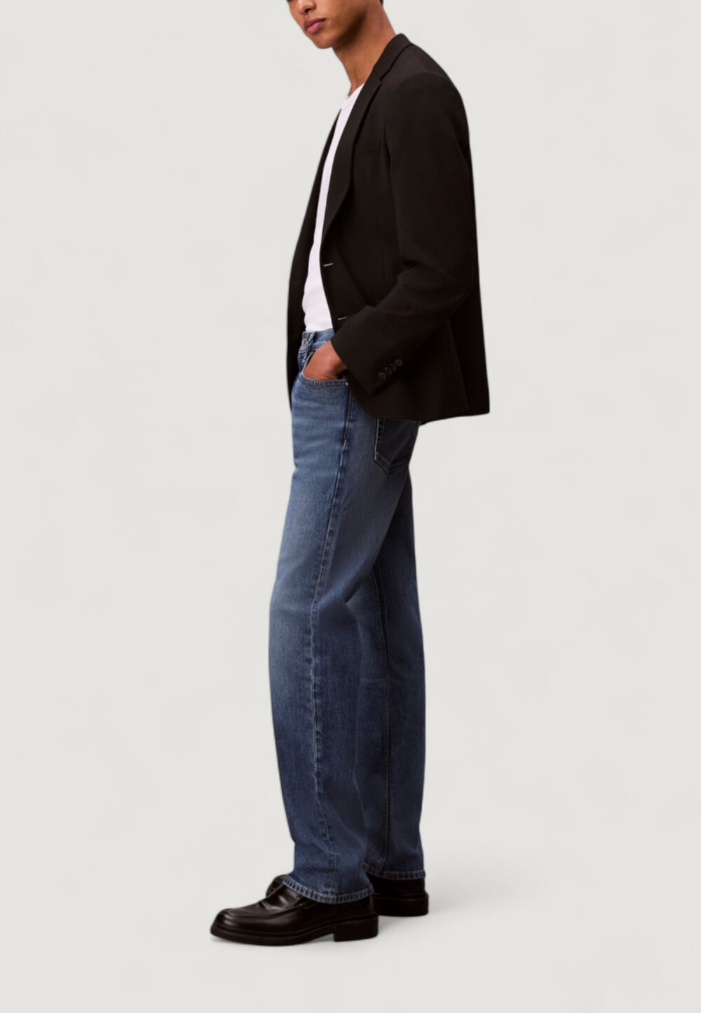 Jeans Calvin Klein Jeans STNDRD STRGHT TINTED Denim - Foto 3