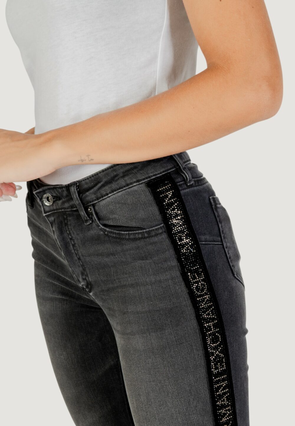 Jeans skinny Armani Exchange 5 POCKETS PANT Nero - Foto 2