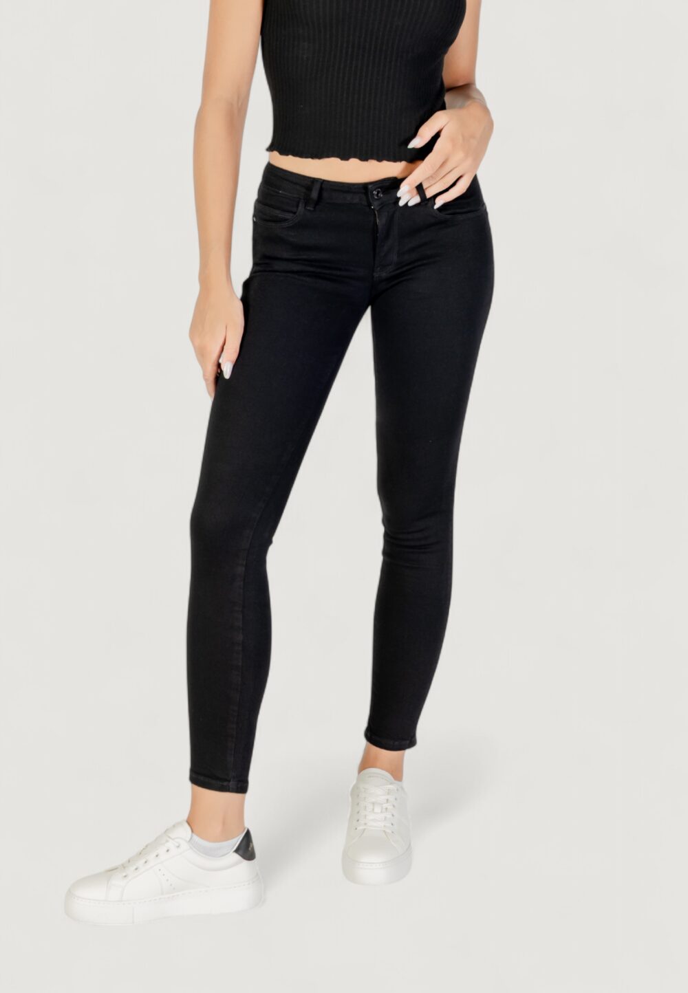 Jeans skinny Guess CURVE X Nero - Foto 1