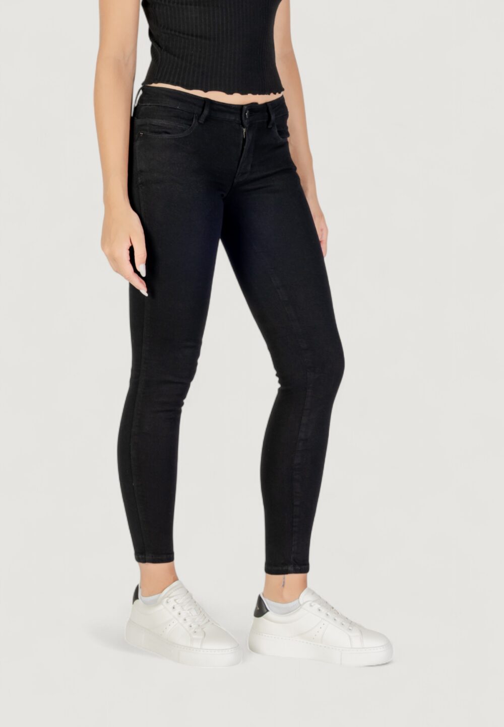 Jeans skinny Guess CURVE X Nero - Foto 3