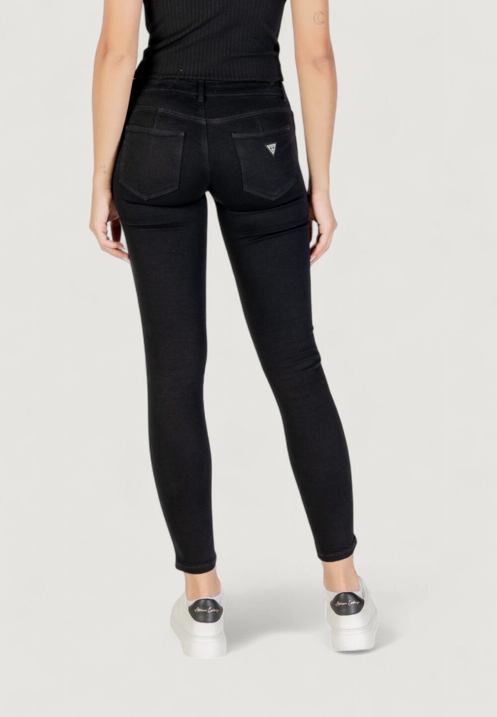 Jeans skinny Guess CURVE X Nero - Foto 5