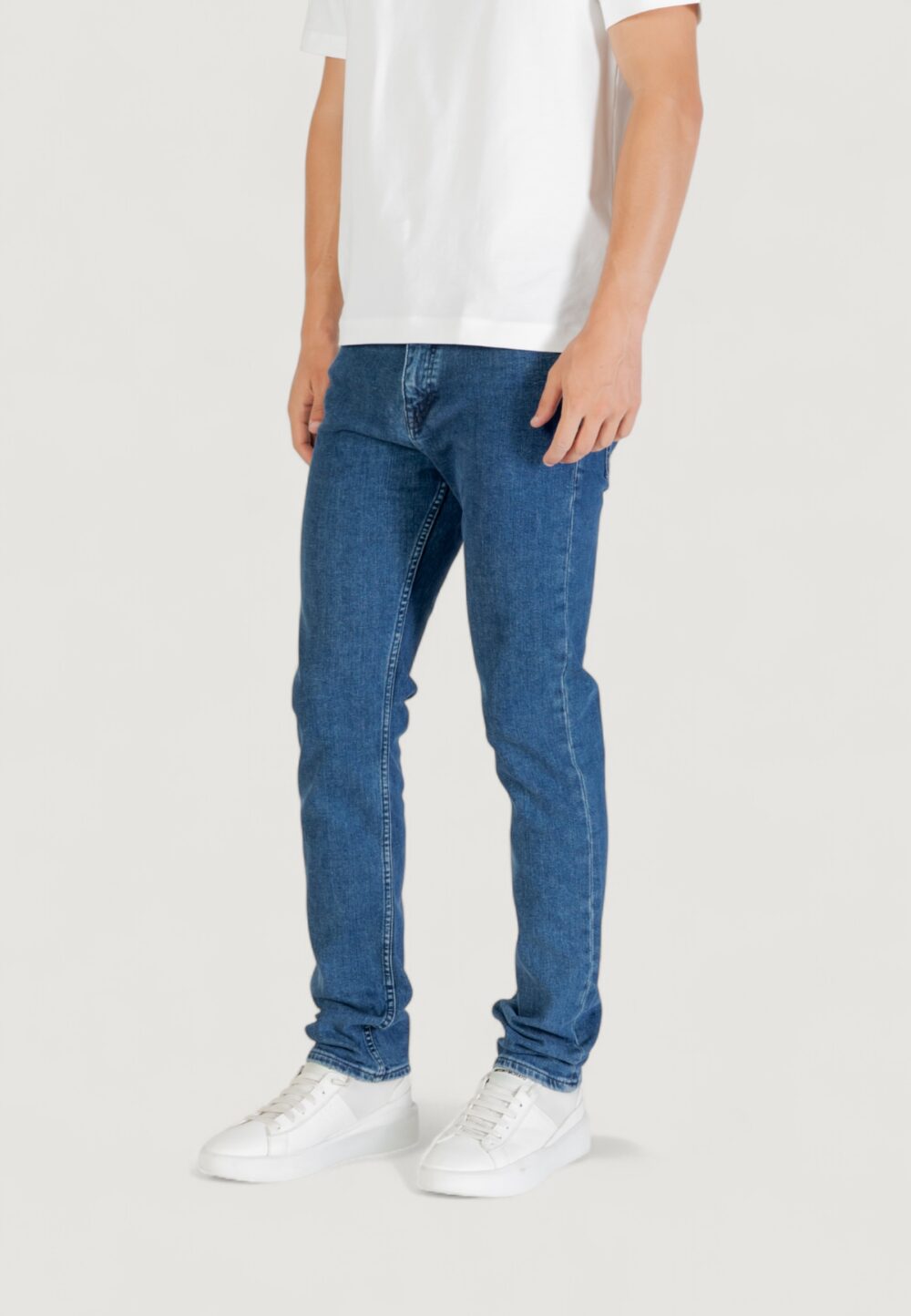 Jeans slim Boss DELAWARE BO 10251068 05 Denim scuro - Foto 2