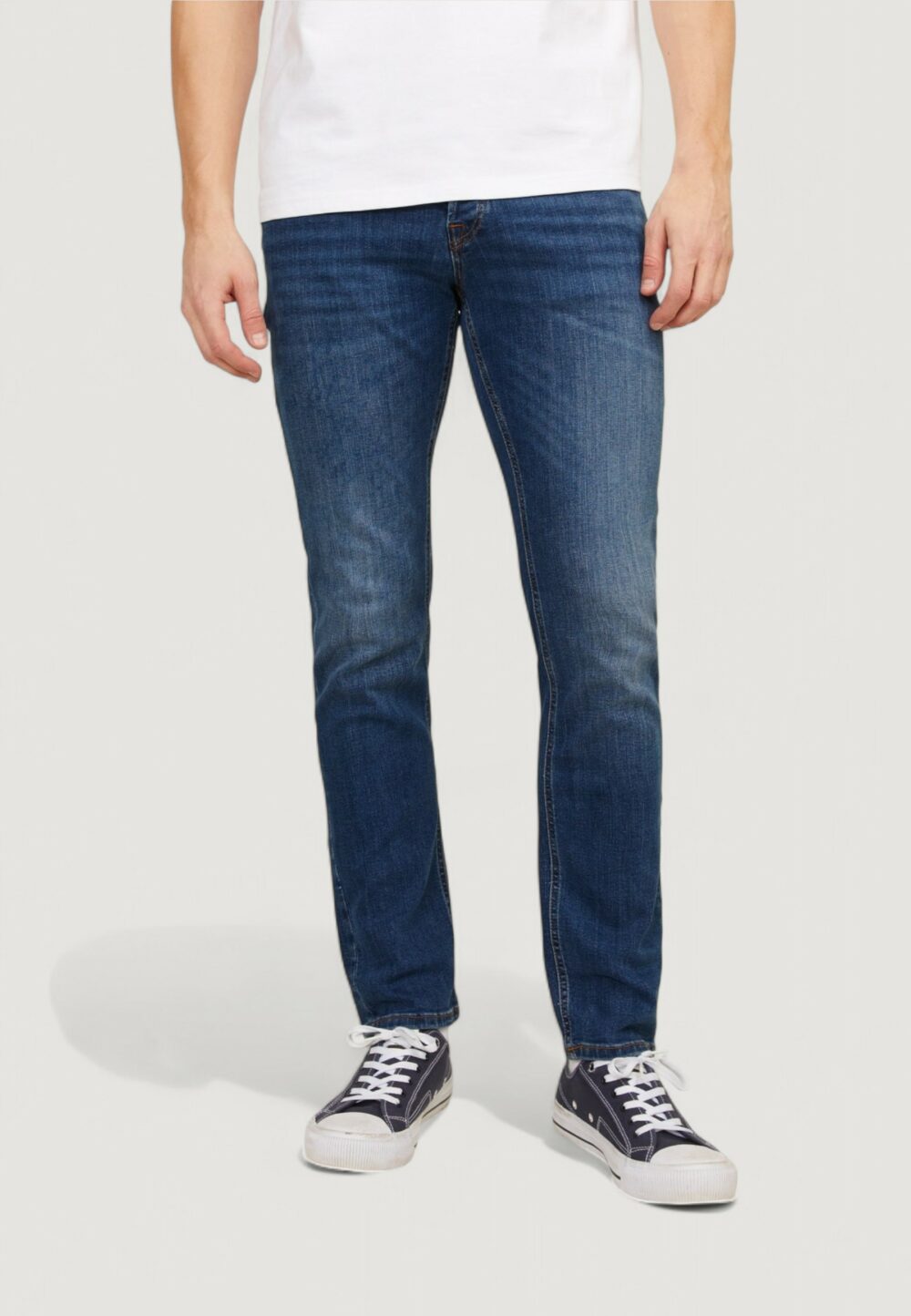 Jeans slim Jack Jones JJITIM JJORIGINAL AM 782 50SPS NOOS Blue Denim Scuro - Foto 3