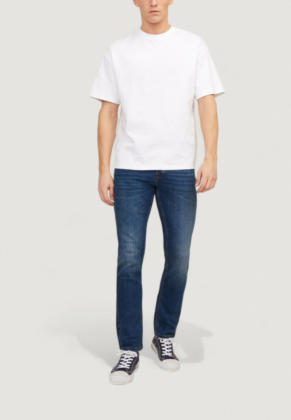 Jeans slim Jack Jones JJITIM JJORIGINAL AM 782 50SPS NOOS Blue Denim Scuro - Foto 5