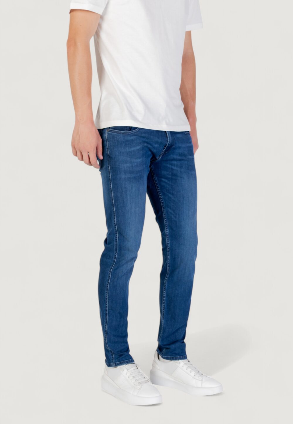 Jeans slim Replay  Blue Denim - Foto 3