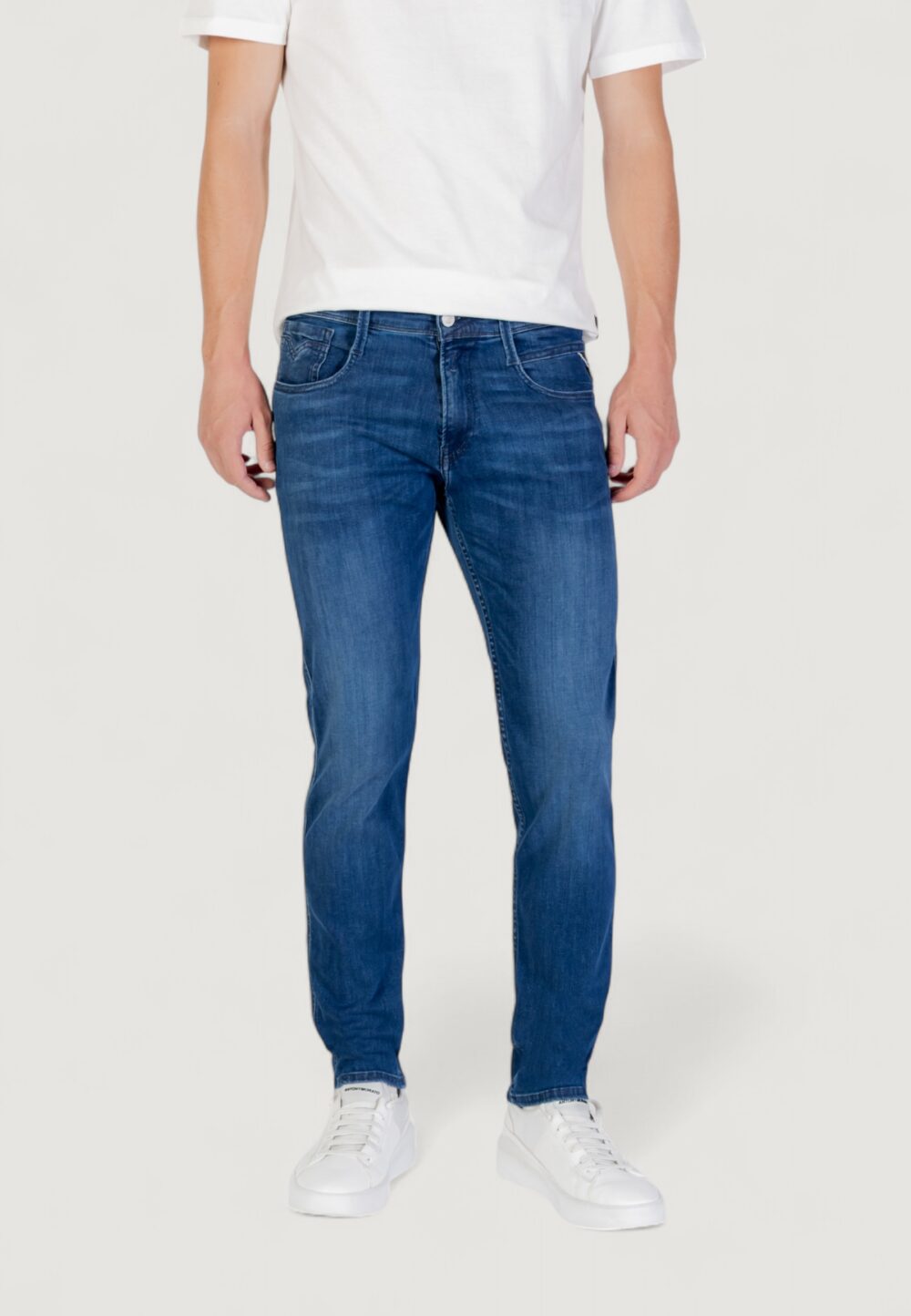 Jeans slim Replay  Blue Denim - Foto 5