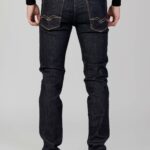 Jeans slim Replay ANBASS Blue Denim Scuro - Foto 4