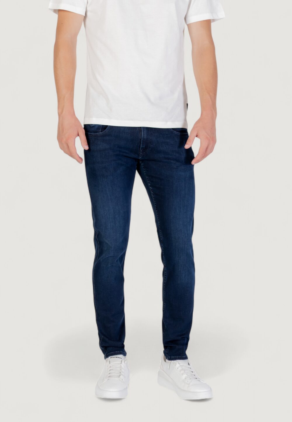 Jeans slim Replay  Dark Blue Denim - Foto 5