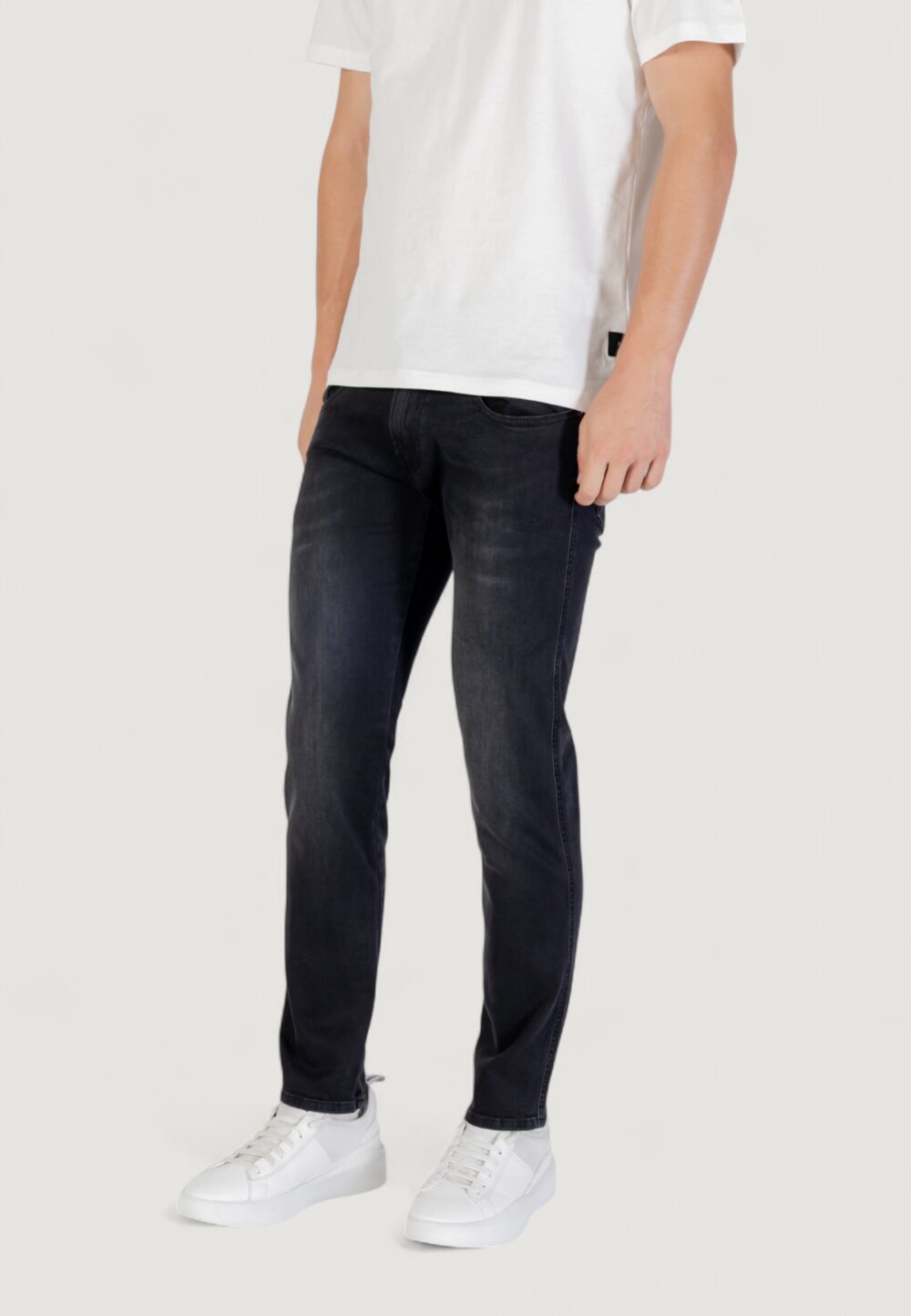 Jeans slim Replay  Nero - Foto 2