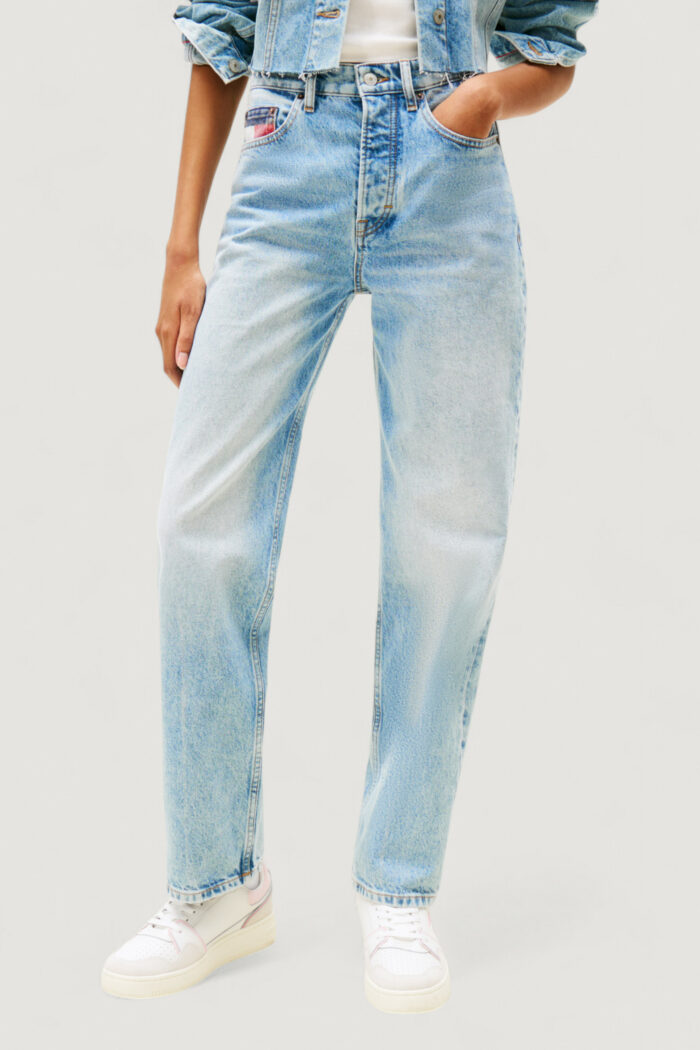 Jeans slim Tommy Hilfiger LAYLA HR SLIM STR CB Blue Denim Chiaro – DW0DW20498