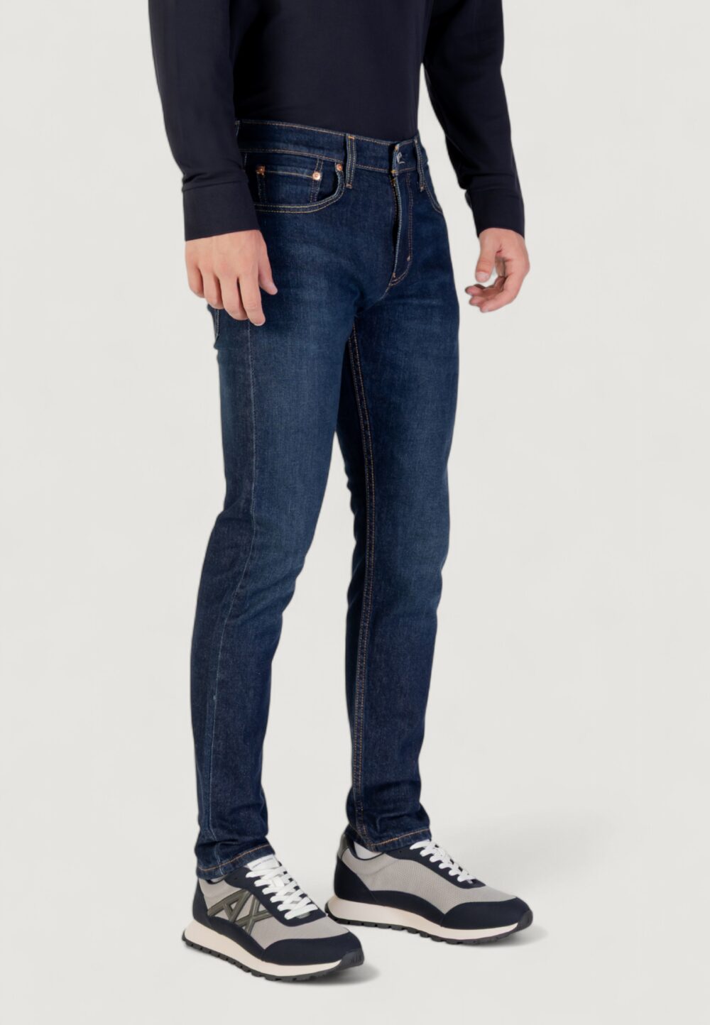 Jeans Tapered Levi's® 512 SLIM TAPER GOOD REASONS AD Blue Denim Scuro - Foto 3