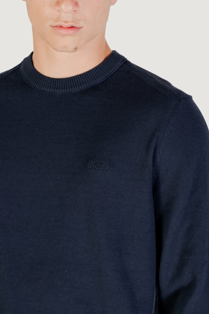 Maglia Boss Asac_C 10257116 01 Blue scuro – 50508766