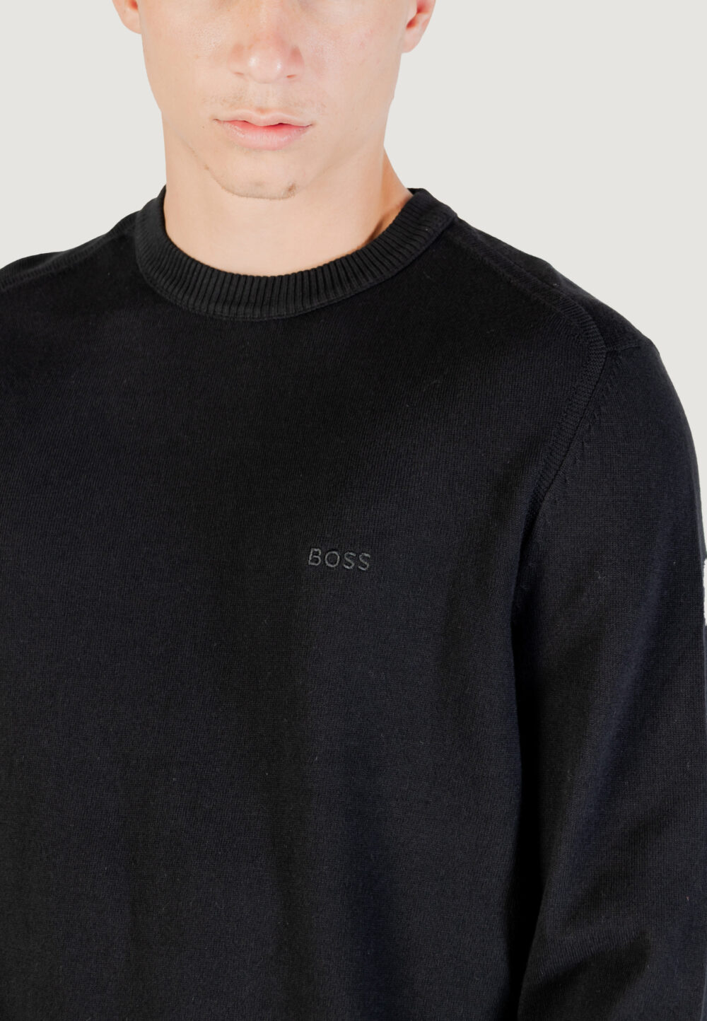 Maglia Boss Asac_C 10257116 01 Nero - Foto 2