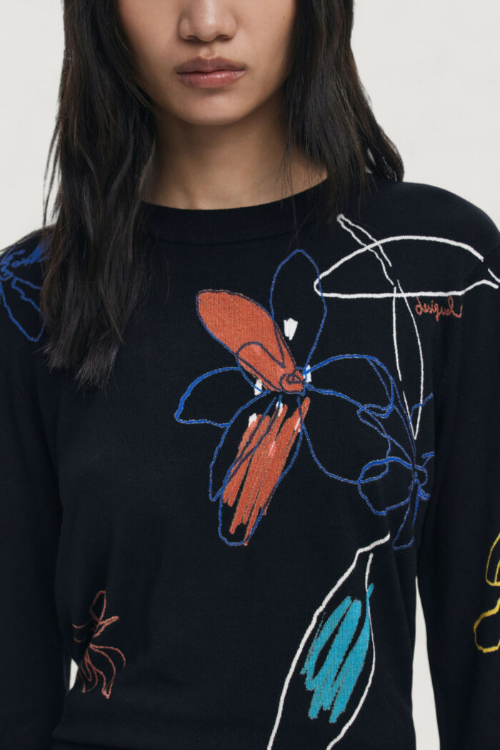 Maglia Desigual JERS_ARTY Nero – 25WWJF33