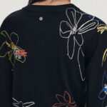 Maglia Desigual JERS_ARTY Nero - Foto 5