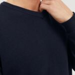 Maglia Jack Jones JJEBASIC KNIT V-NECK NOOS Blue scuro - Foto 5