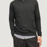 Maglia Jack Jones JJEBASIC KNIT V-NECK NOOS Grigio Scuro - Foto 2
